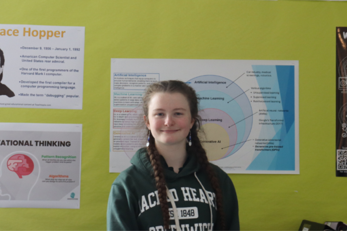 "Humans of Sacred Heart" - Stephanie Stibler '28