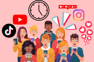 Social media's short, fast-paced videos weaken adolescent attention spans.