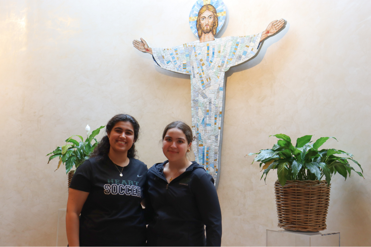 "Humans of Sacred Heart" - Olivia Figueiredo '26 and Carolina Figueiredo '27