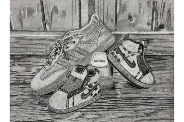 Art of the Week – “Shoes” – Addyson Flinchbaugh ’26