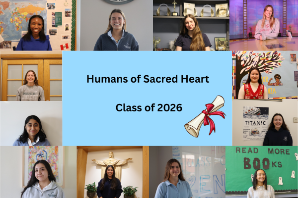 “Humans of Sacred Heart” – the Class of 2026 over the years
