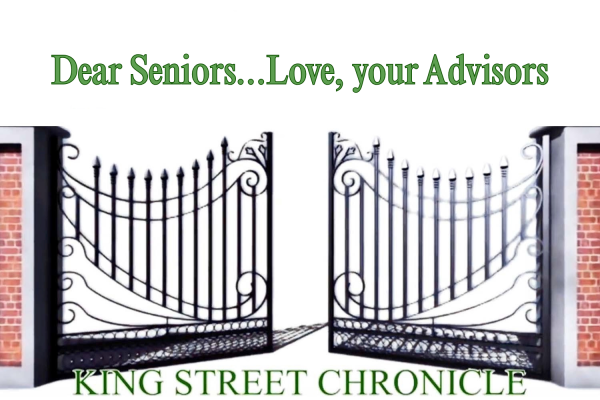 Dear Seniors… Love, your Advisors